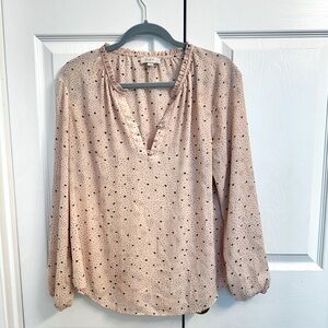 Loft Small Light Pink Blouse
